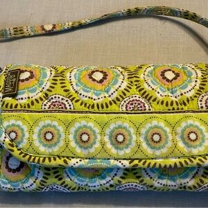 Maggi B French Country Quilted Cotton Crossbody Purse/Wallet